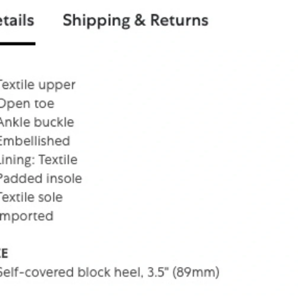 Gold Glitter Block Heel Sandals - Picture 9 of 9